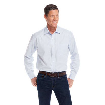 MagnaReady® Ryan Adaptive Magnetic Shirt – Easy Dressing Cotton Button-Down
