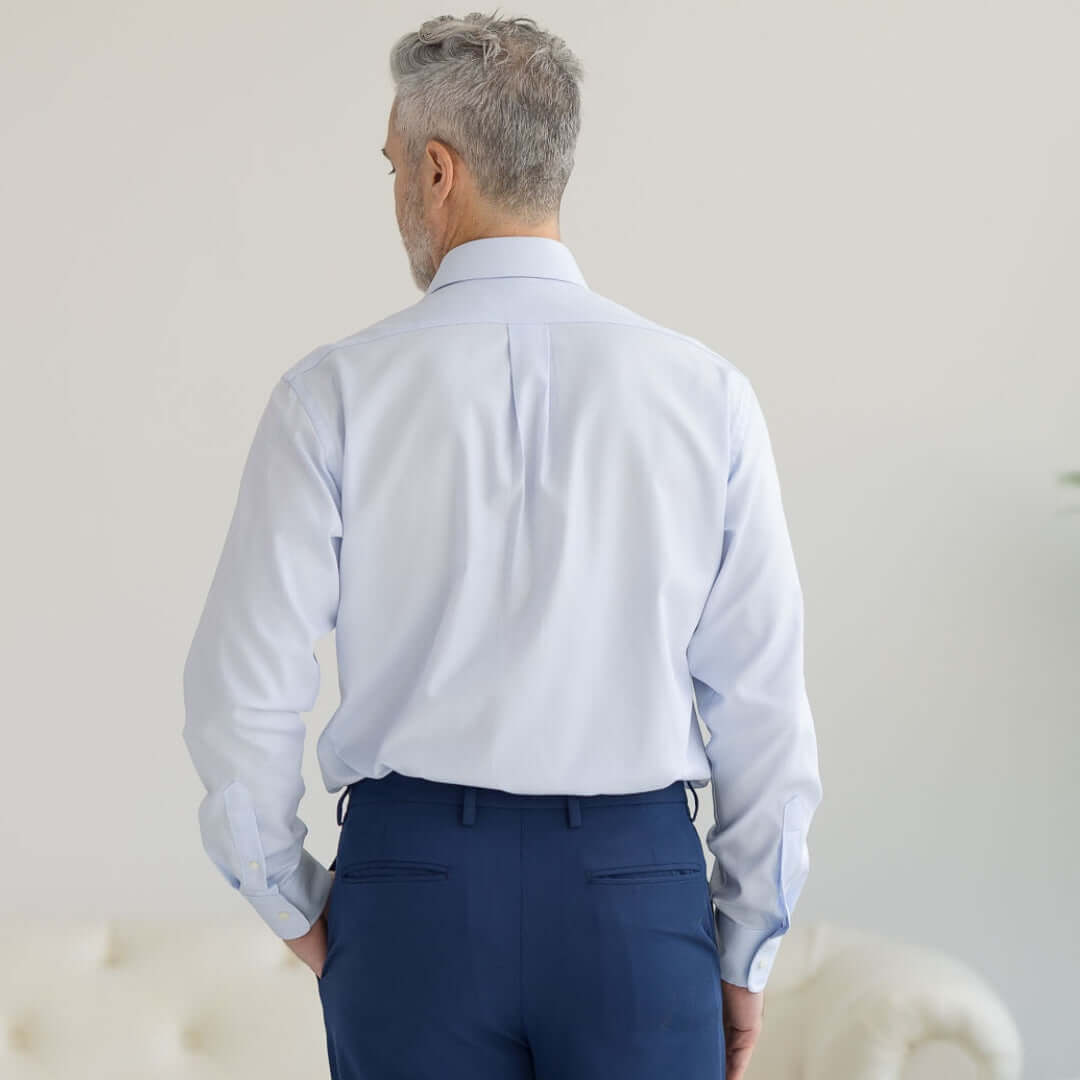 MagnaReady® Ryan Adaptive Magnetic Shirt – Easy Dressing Cotton Button-Down