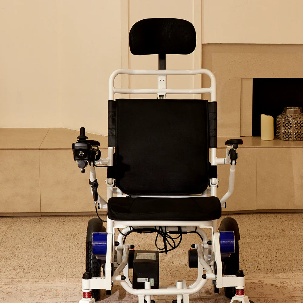 OAS Cruise Pro Folding Electric Wheelchair – Reclining 350 lb Travel Power Chair