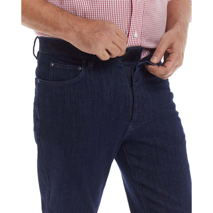 caregiver friendly adaptive jeans magnetic fly design