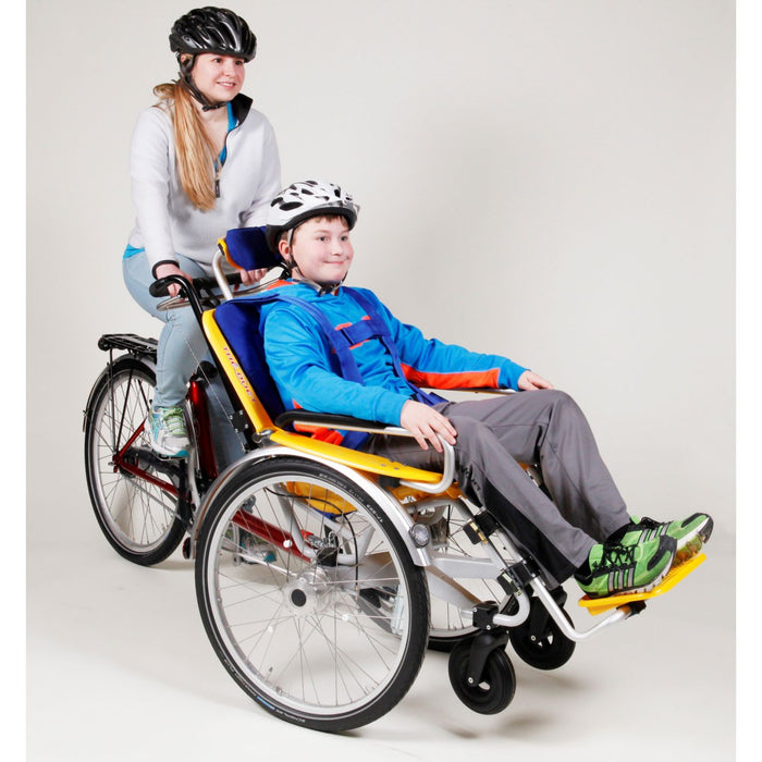 The Duet Wheelchair Bicycle