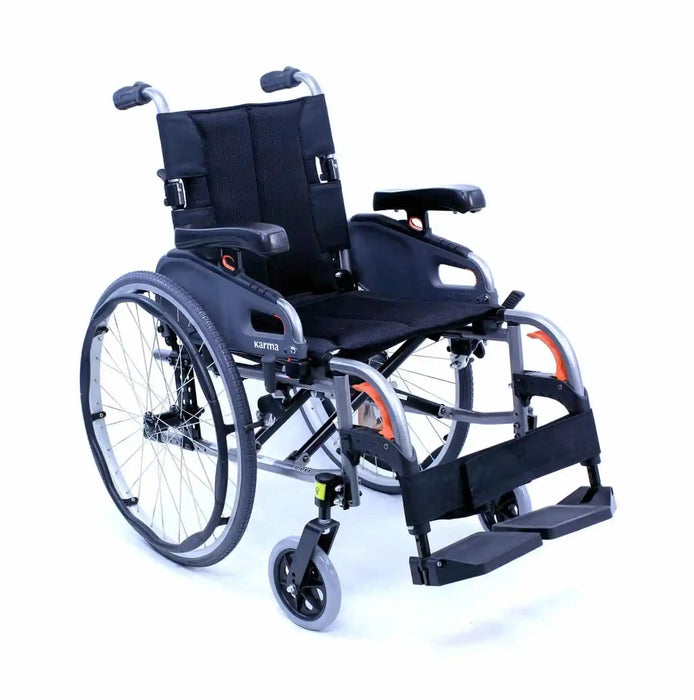 Flexx Wheelchair 16"x16" ultra lightweight with quick release axles by Karman