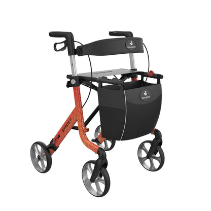 Unique SPARK Art Line Designer Rollator – Ultra-Lightweight Foldable Walker with Seat by Rehasense