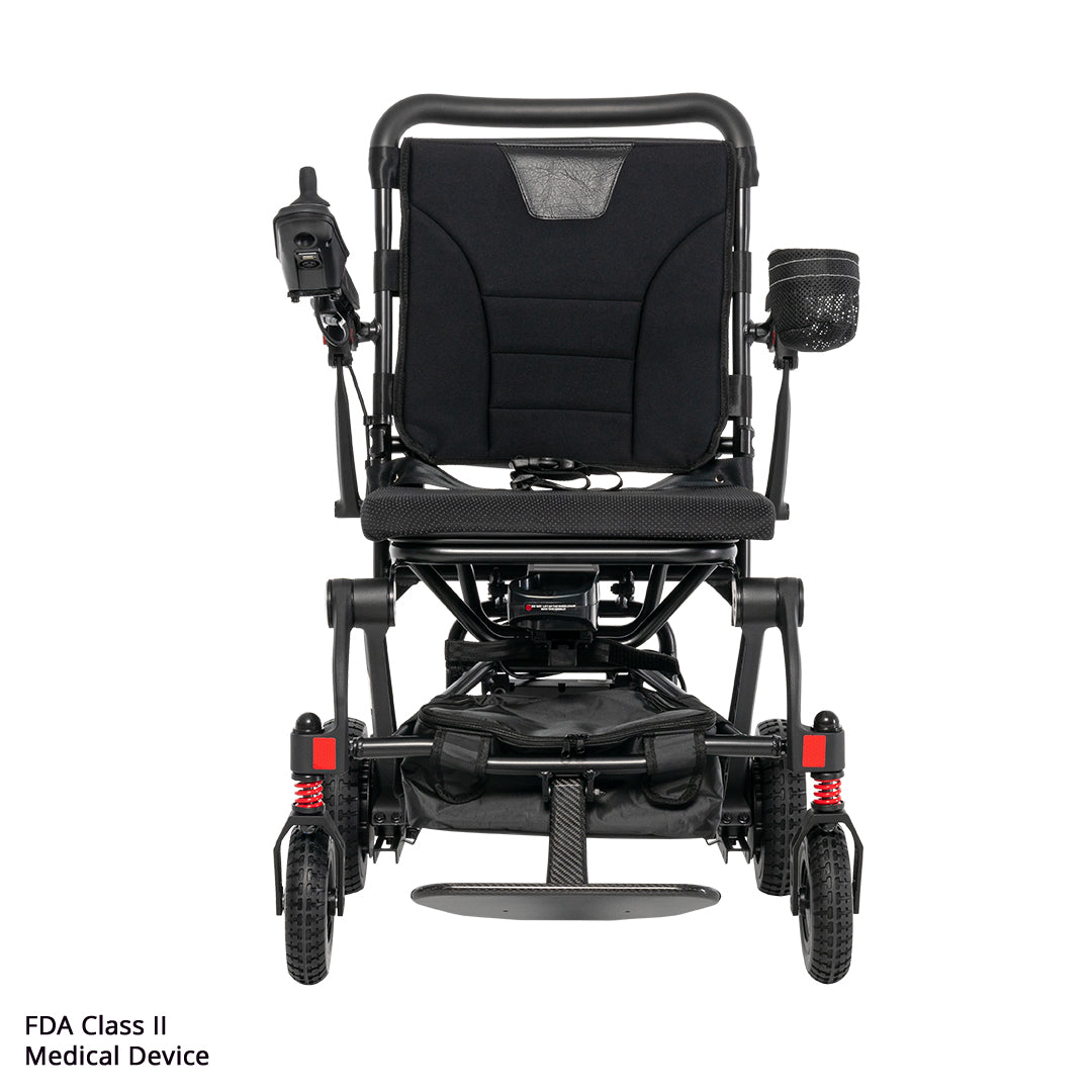 folding electric wheelchair for travel and daily use