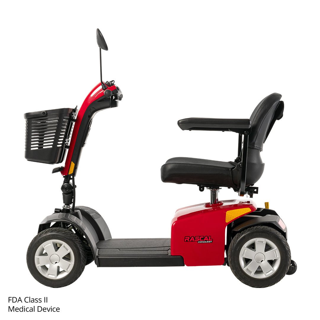 stable outdoor mobility scooter with 10 inch solid tires