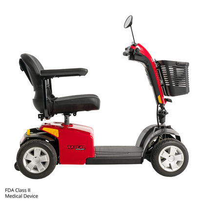 mobility scooter with swivel seat and adjustable controls
