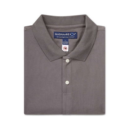 adaptive clothing for seniors magnetic polo shirt MagnaReady