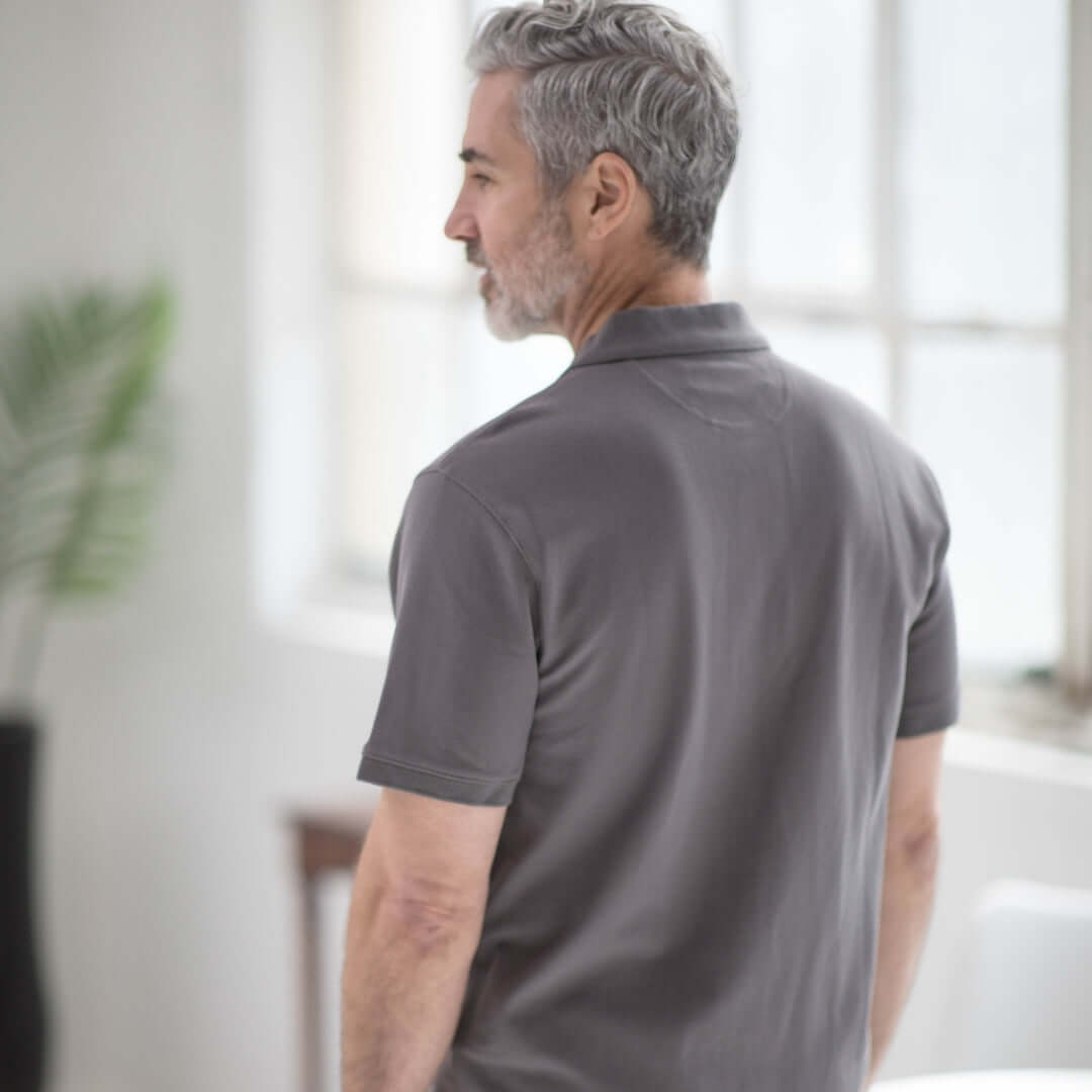 MagnaReady® Adaptive Magnetic Polo Shirt – Easy Dressing Polo for Seniors & Limited Dexterity