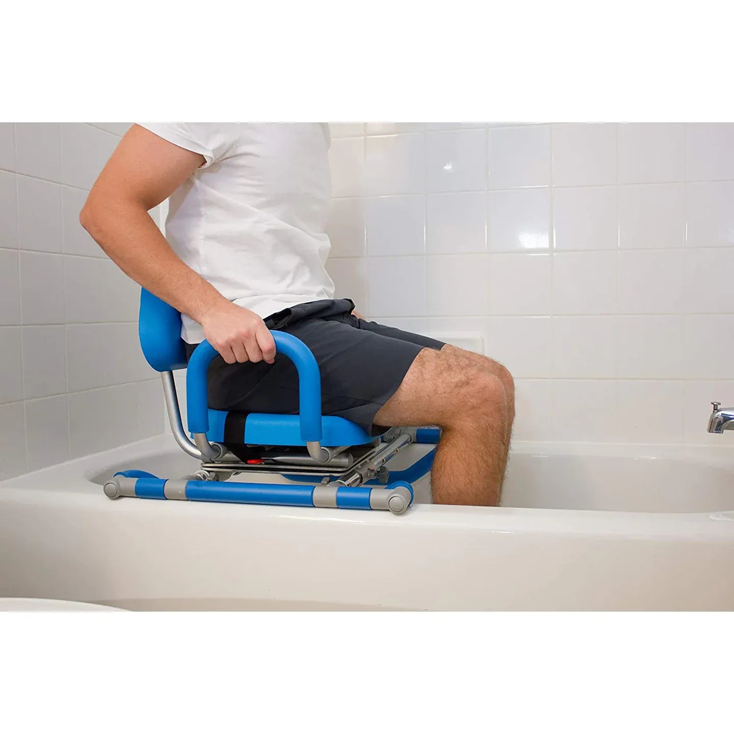 HydroSlide Sliding Bath Chair with Swivel Seat