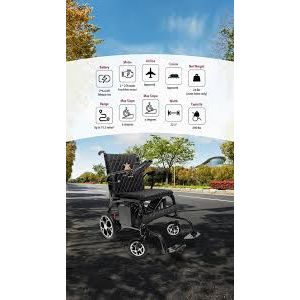Phoenix Carbon Fiber Electric Wheelchair: Lightweight, Long-Range, Airline Approved