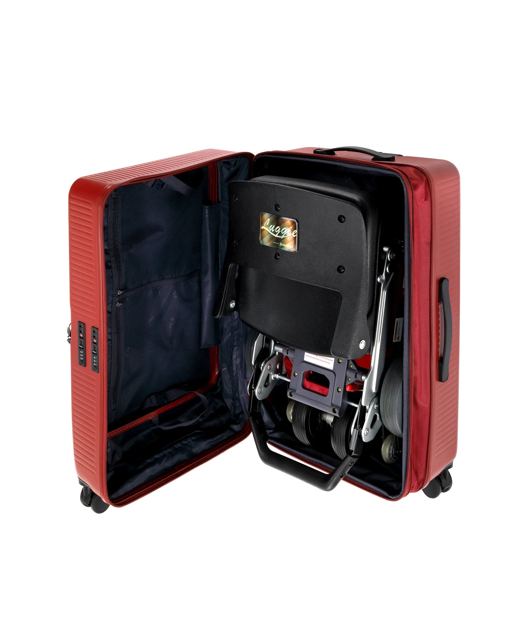 Luggie Suitcase Travel Bag by Freerider – Protective Storage & Transport Case for Luggie Scooters