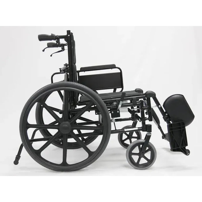 KM 5000 18" seat Lightweight Reclining Wheelchair with Removable Desk Armrest by Karman