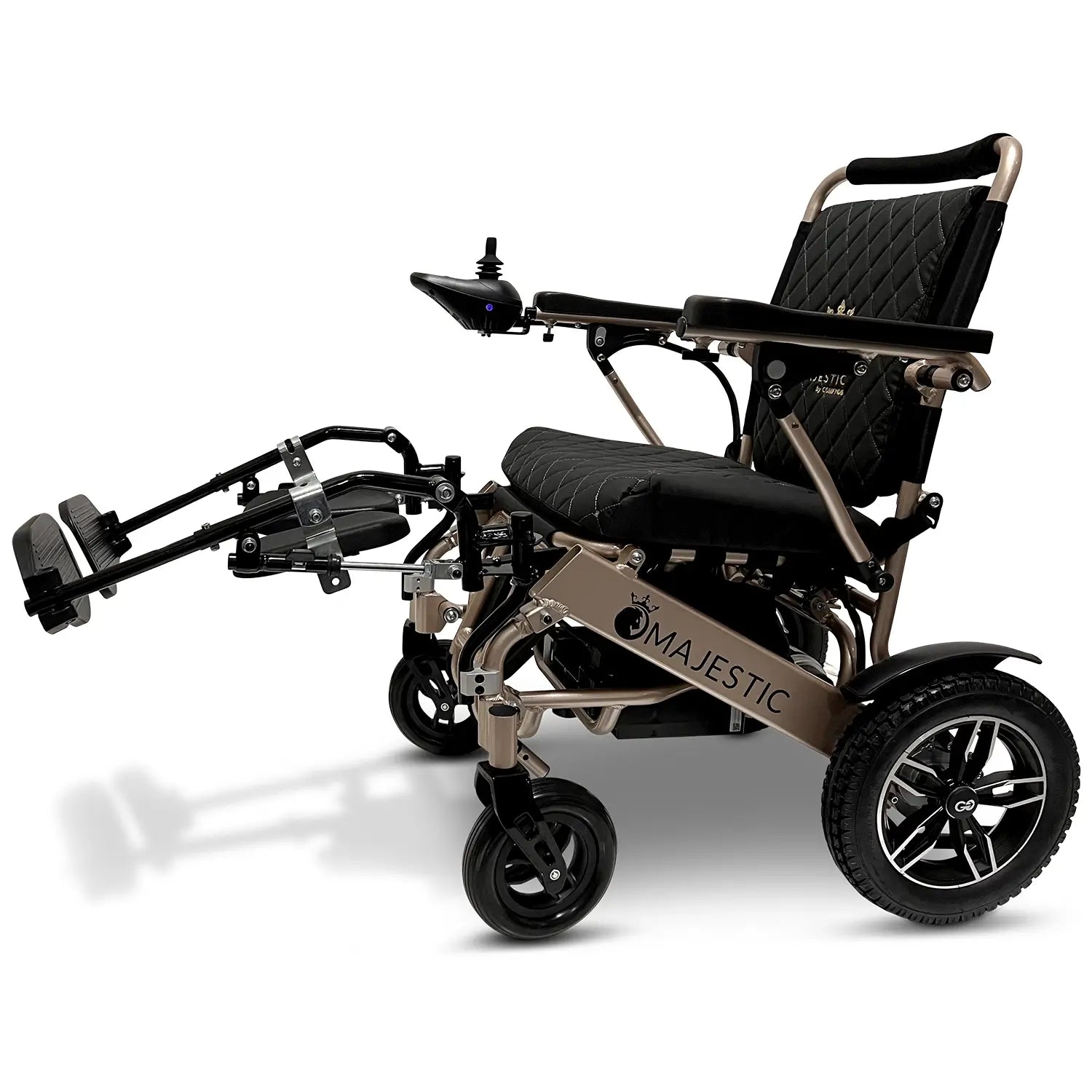 ComfyGo Adjustable Removable Leg Rest Set Compatible with IQ-8000 and IQ-9000