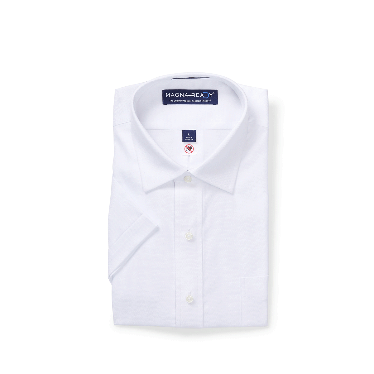 MagnaReady Ryan Adaptive Magnetic Dress Shirt – Easy Dressing Shirt for Seniors