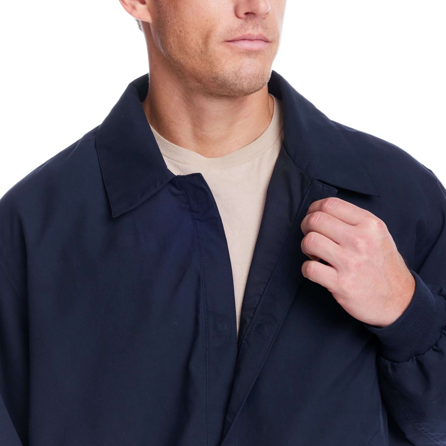 MagnaReady® X Weatherproof® Navy Golf Jacket with Magnetic Closures
