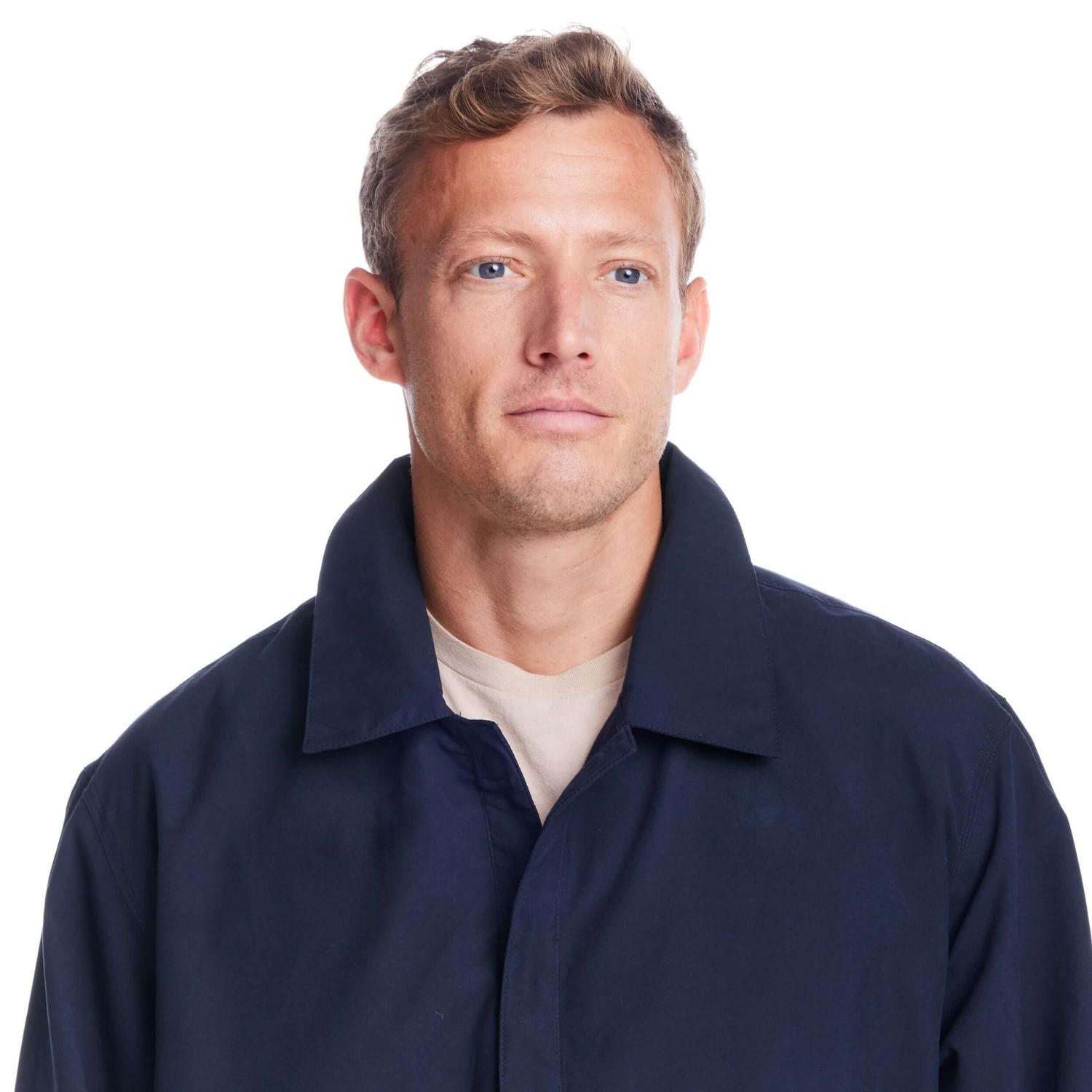 MagnaReady® X Weatherproof® Navy Golf Jacket with Magnetic Closures