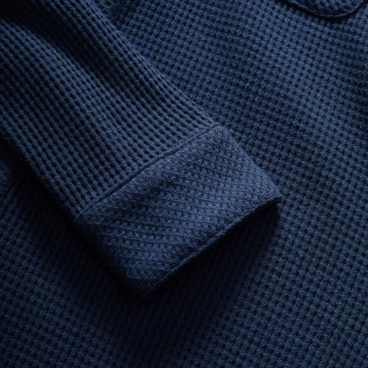 MagnaReady WaffleWeave Adaptive Magnetic Shirt – Easy Dressing Shirt for Seniors