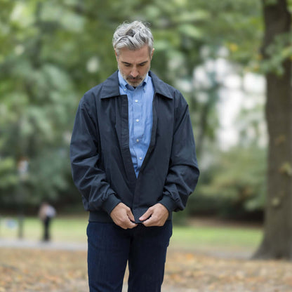 MagnaReady® X Weatherproof® Navy Golf Jacket with Magnetic Closures