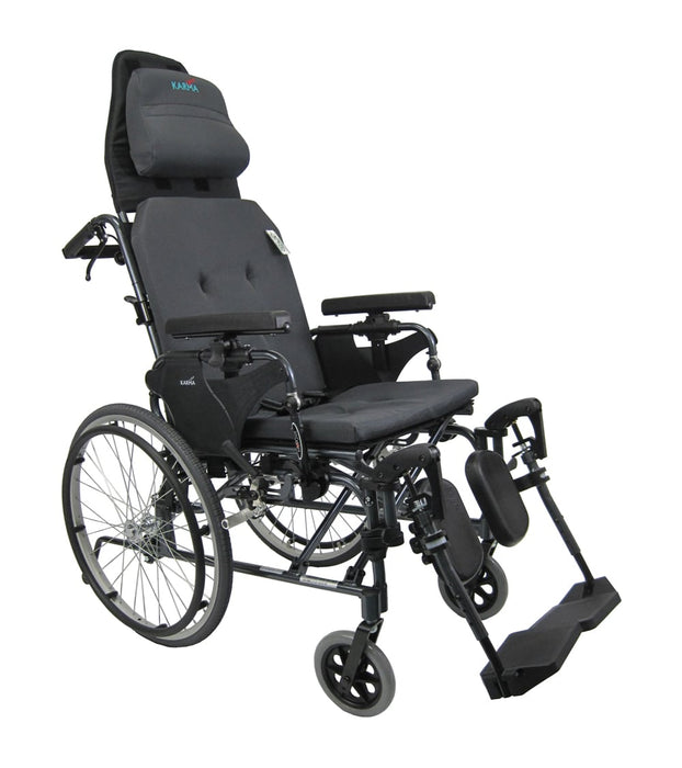 MVP502 16" seat Lightweight Ergonomic Reclining Wheelchair by Karman