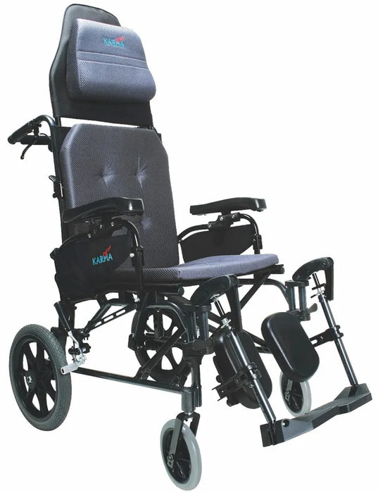 MVP502 16" seat Lightweight Ergonomic Reclining Wheelchair by Karman