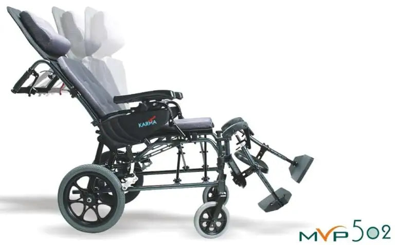 MVP502 16" seat Lightweight Ergonomic Reclining Wheelchair by Karman