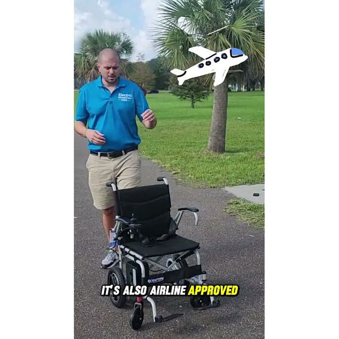 Journey Air Lightweight Folding Power Chair