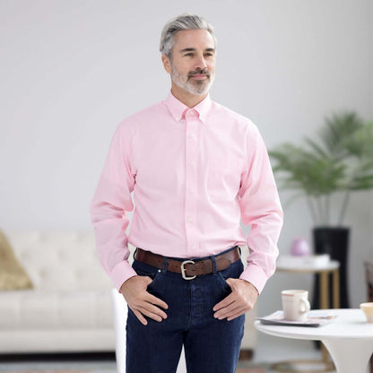 easy dressing pink shirt arthritis parkinsons magnaready