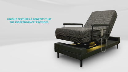 UPbed® Independence 4-in-1 Motorized Lift Bed with 90° Rotation