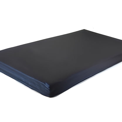 Proactive Protekt 600 bariatric pressure redistribution foam mattress with fluid-resistant stretch nylon cover, shown from the foot end