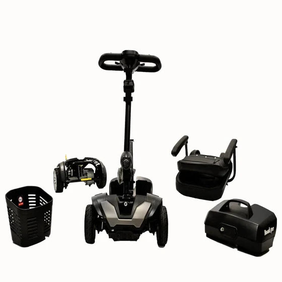 Roadster S4: Stylish, Budget-Friendly 4-Wheel Travel Scooter