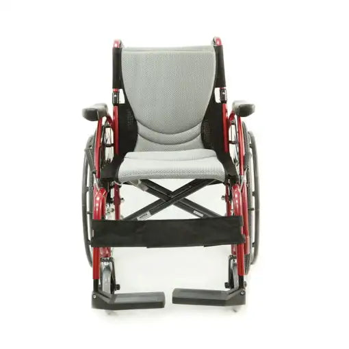 S-Ergo 125 Ergonomic Wheelchair w/ Flip-Back Armrest & Swing Away Footrest