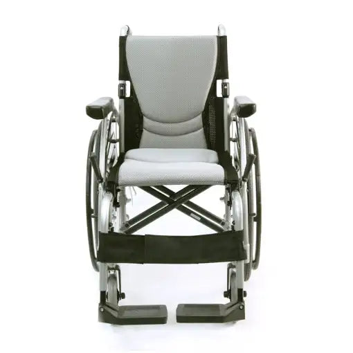 S-Ergo 125 Ergonomic Wheelchair w/ Flip-Back Armrest & Swing Away Footrest