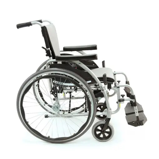 S-Ergo 125 Ergonomic Wheelchair w/ Flip-Back Armrest & Swing Away Footrest