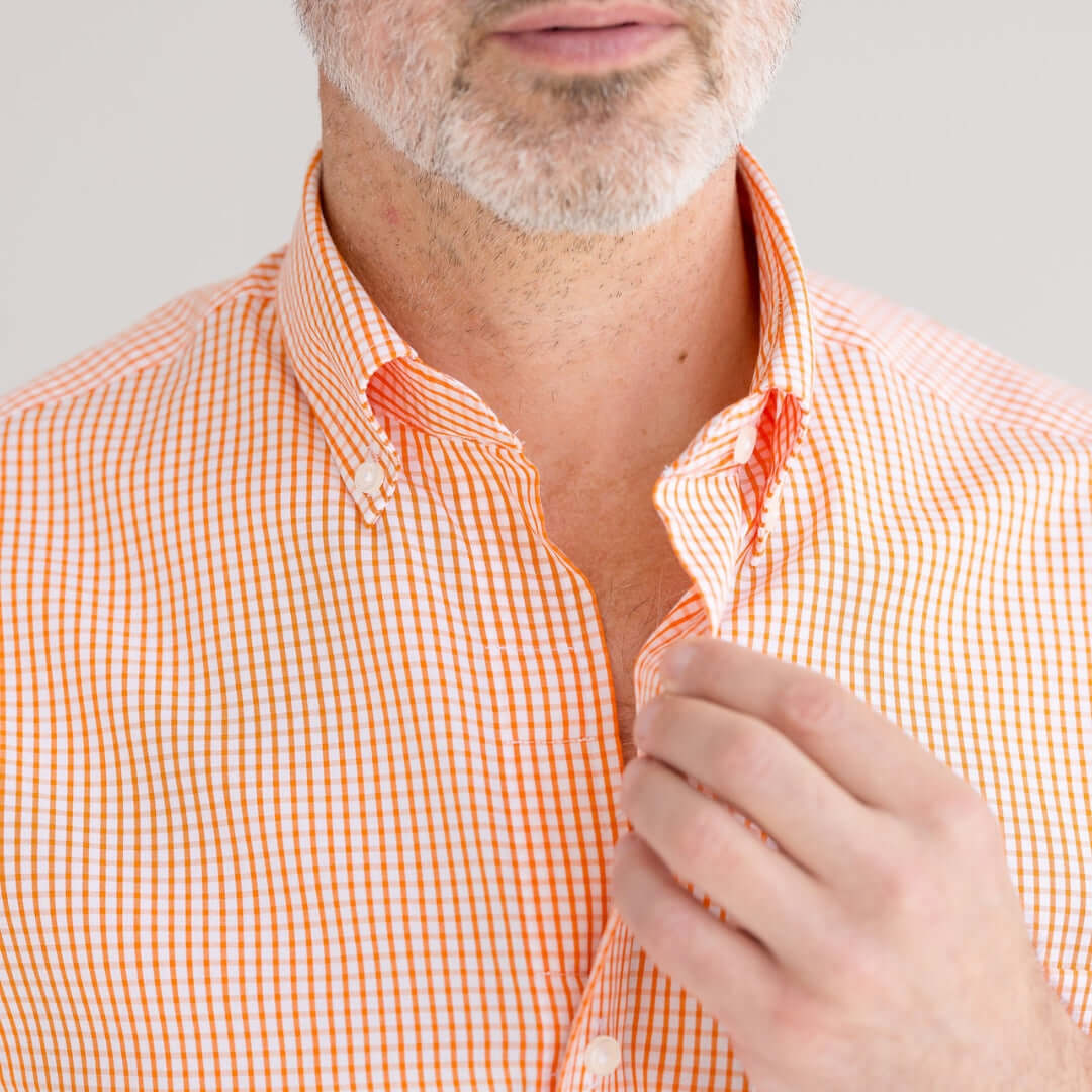 adaptive magnetic short sleeve shirt for seniors MagnaReady