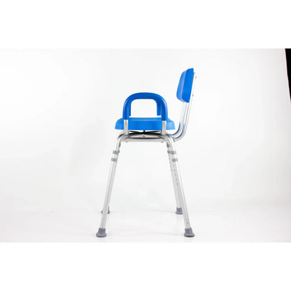 APEX Bath Shower Chair Padded ADJUSTABLE HEIGHT & SEAT ANGLE