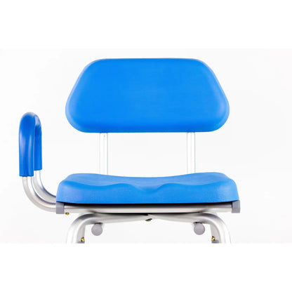 APEX Bath Shower Chair Padded ADJUSTABLE HEIGHT & SEAT ANGLE