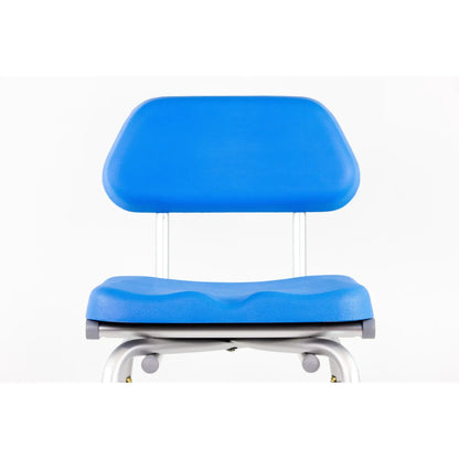 APEX Bath Shower Chair Padded ADJUSTABLE HEIGHT & SEAT ANGLE