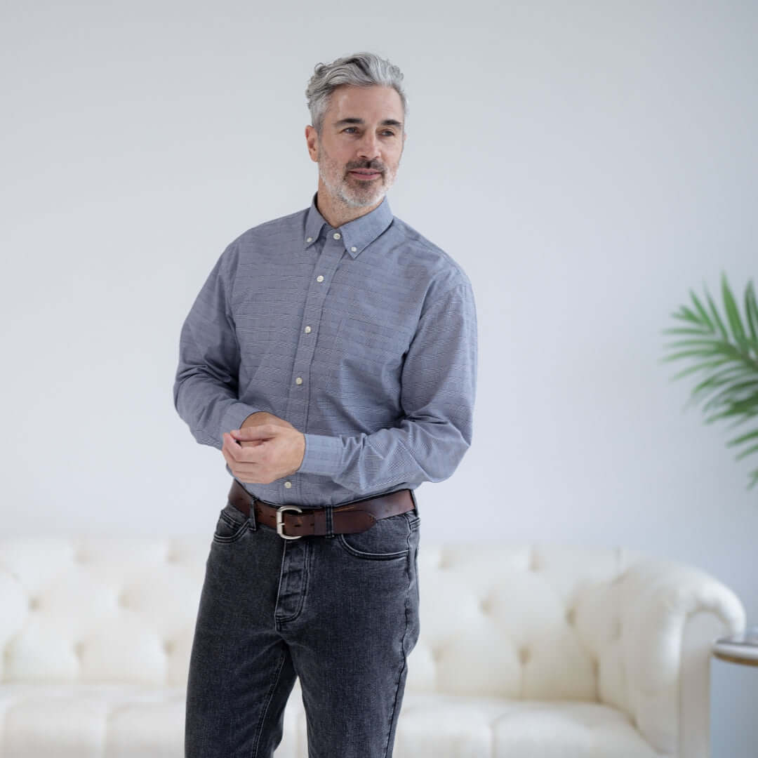 MagnaReady Magnetic Closure Dress Shirt – Adaptive Easy Dressing Button Down