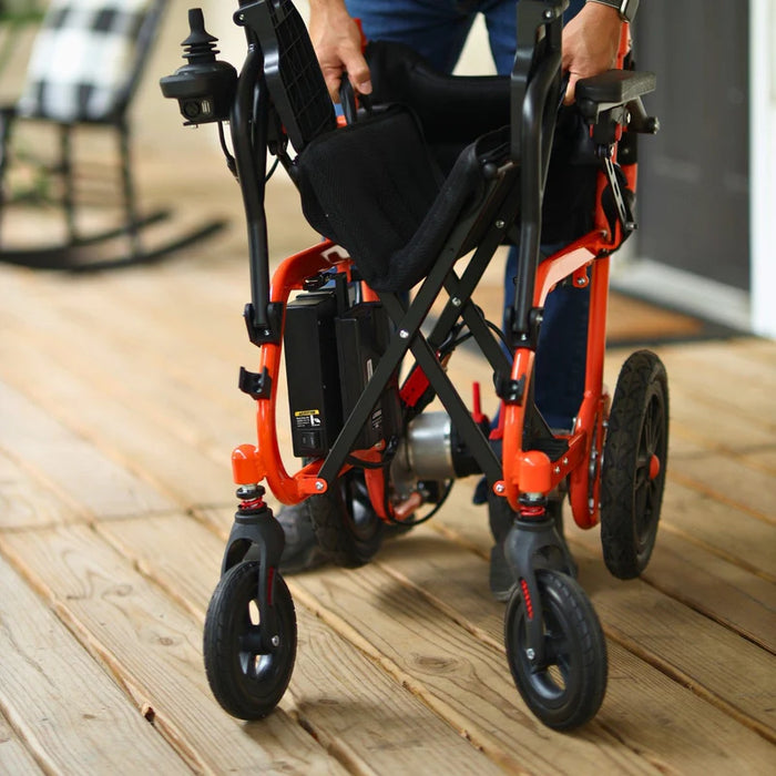 GoRide Electric Wheelchair - 24V 6Ah Battery, 220Lbs Max Weight