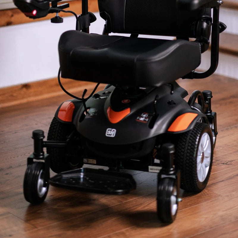 GoRide CRX Powerchair - 300 lb Capacity, Mid-Wheel Drive, 12.8 Mile Range