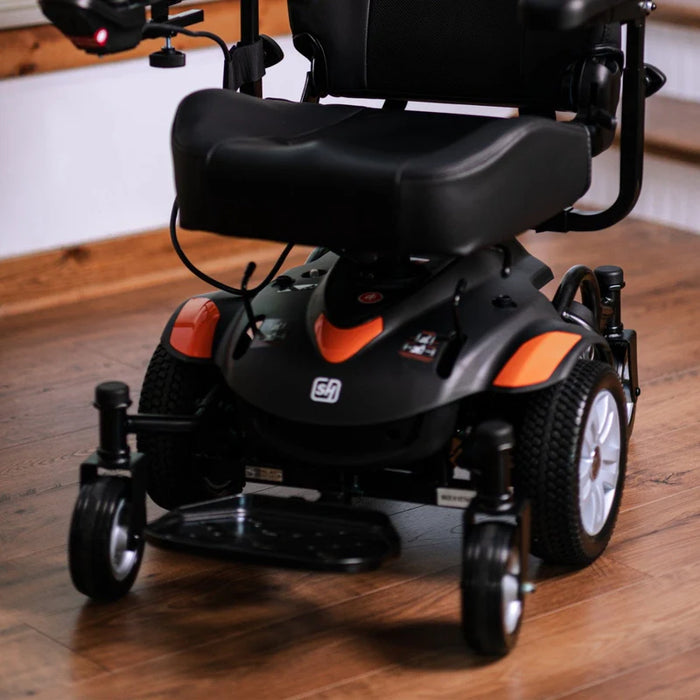 GoRide CRX Powerchair - 300 lb Capacity, Mid-Wheel Drive, 12.8 Mile Range