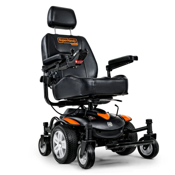 GoRide CRX Powerchair - 300 lb Capacity, Mid-Wheel Drive, 12.8 Mile Range