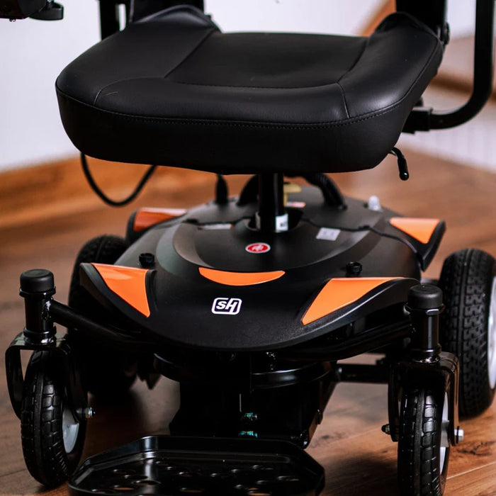 GoRide CRZ Powerchair - 300 lb Capacity, Rear-Wheel Drive, 6.7 Mile Range