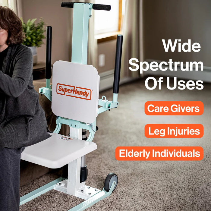 GoRise FC - Electric Floor to Chair Lift Assistance - Seat Transfer, 400Lbs Weight Limit