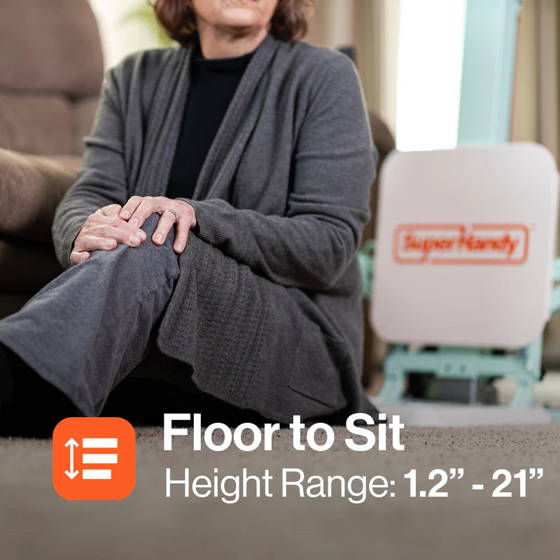 GoRise FC - Electric Floor to Chair Lift Assistance - Seat Transfer, 400Lbs Weight Limit