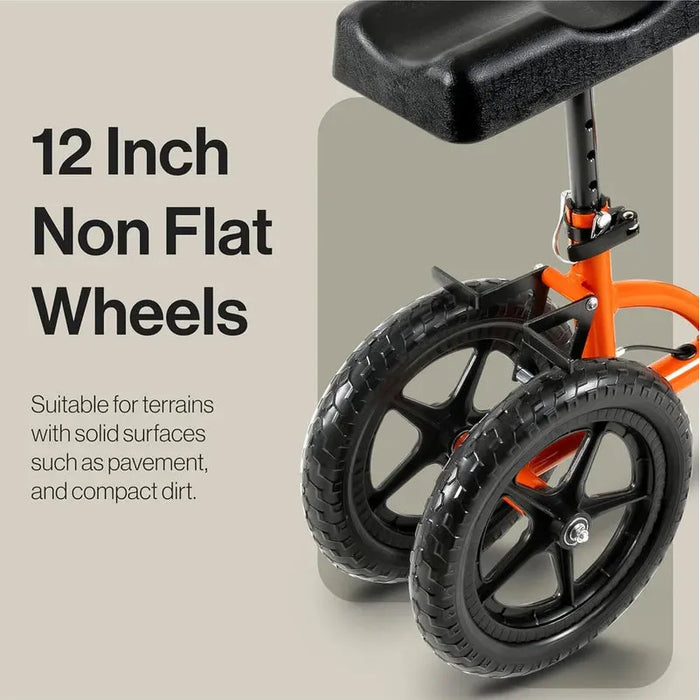 SuperHandy Knee Walker - Height Adjustable, 330Lbs Max Weight