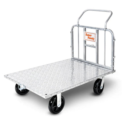 Platform Truck & Trailer - 1200Lb Capacity, Connects Directly to Utility Tugger