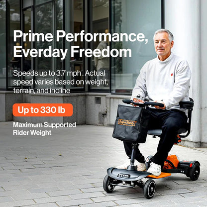 Passport Prime E-Brake Mobility Scooter W/ Dual Batteries 48V 2Ah