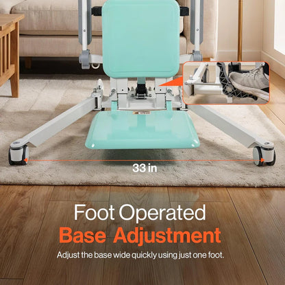 Floor Recovery Lift – SuperHandy Transfer Lift (500 lb Electric Hybrid Lift)