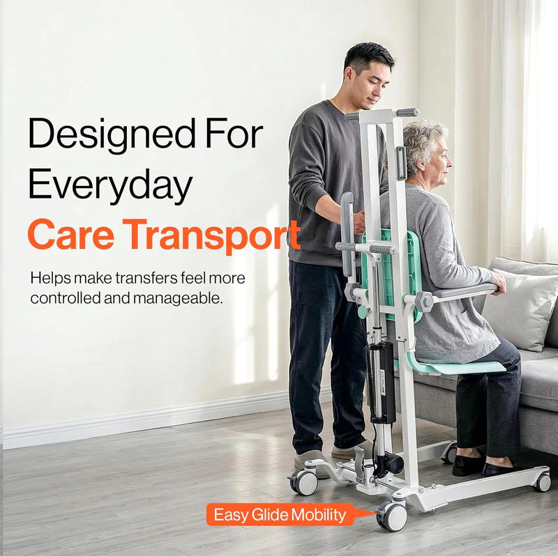 Floor Recovery Lift – SuperHandy Transfer Lift (500 lb Electric Hybrid Lift)